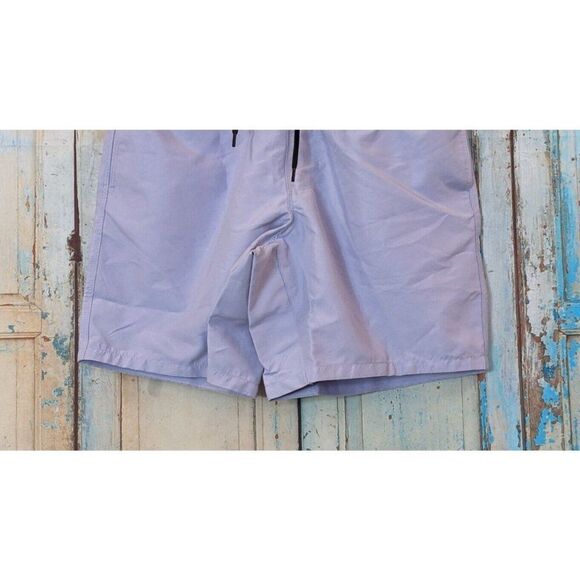 Asos Design Mens Size 2XS Purple Polyester Mesh Drawstring Waistband Swim Shorts - Picture 4 of 6